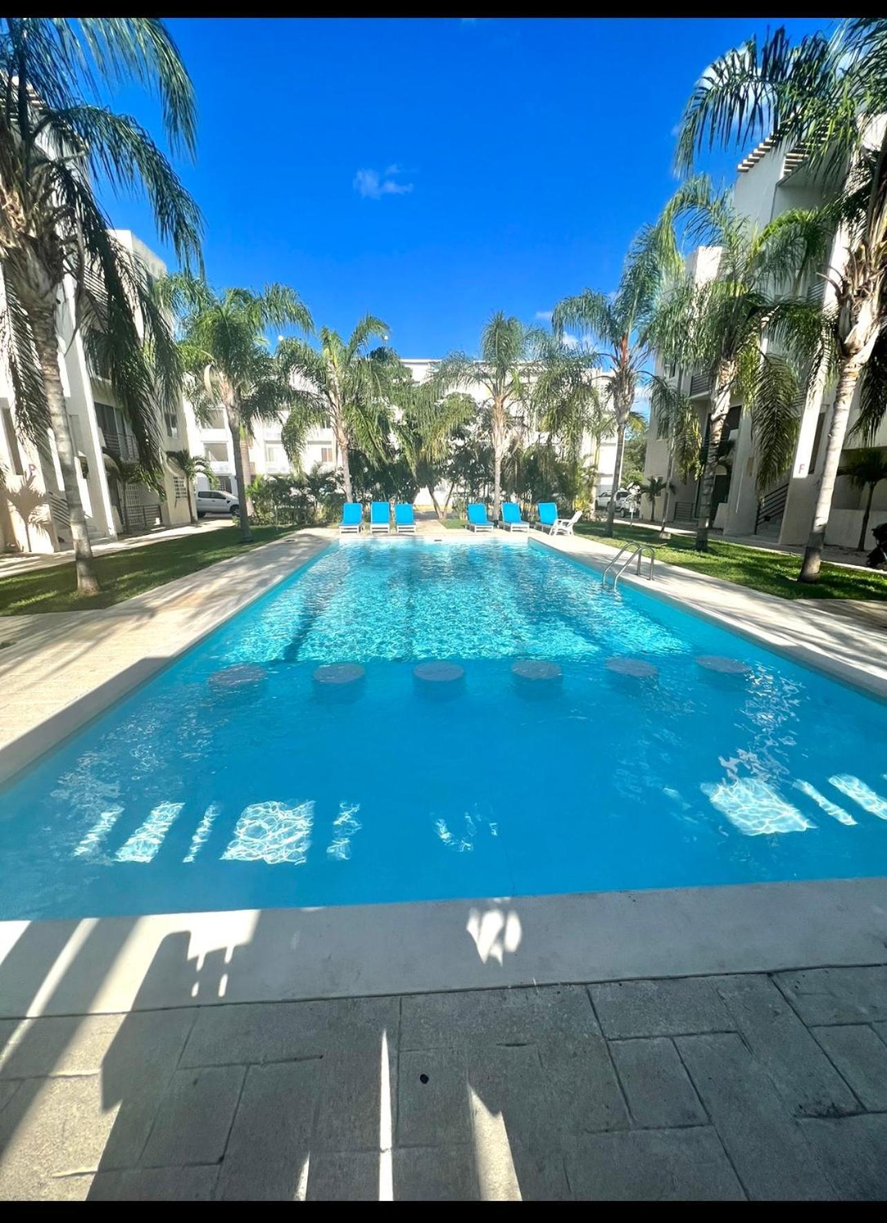 Apartament Departamento Blue Vacacional Playa del Carmen Zewnętrze zdjęcie