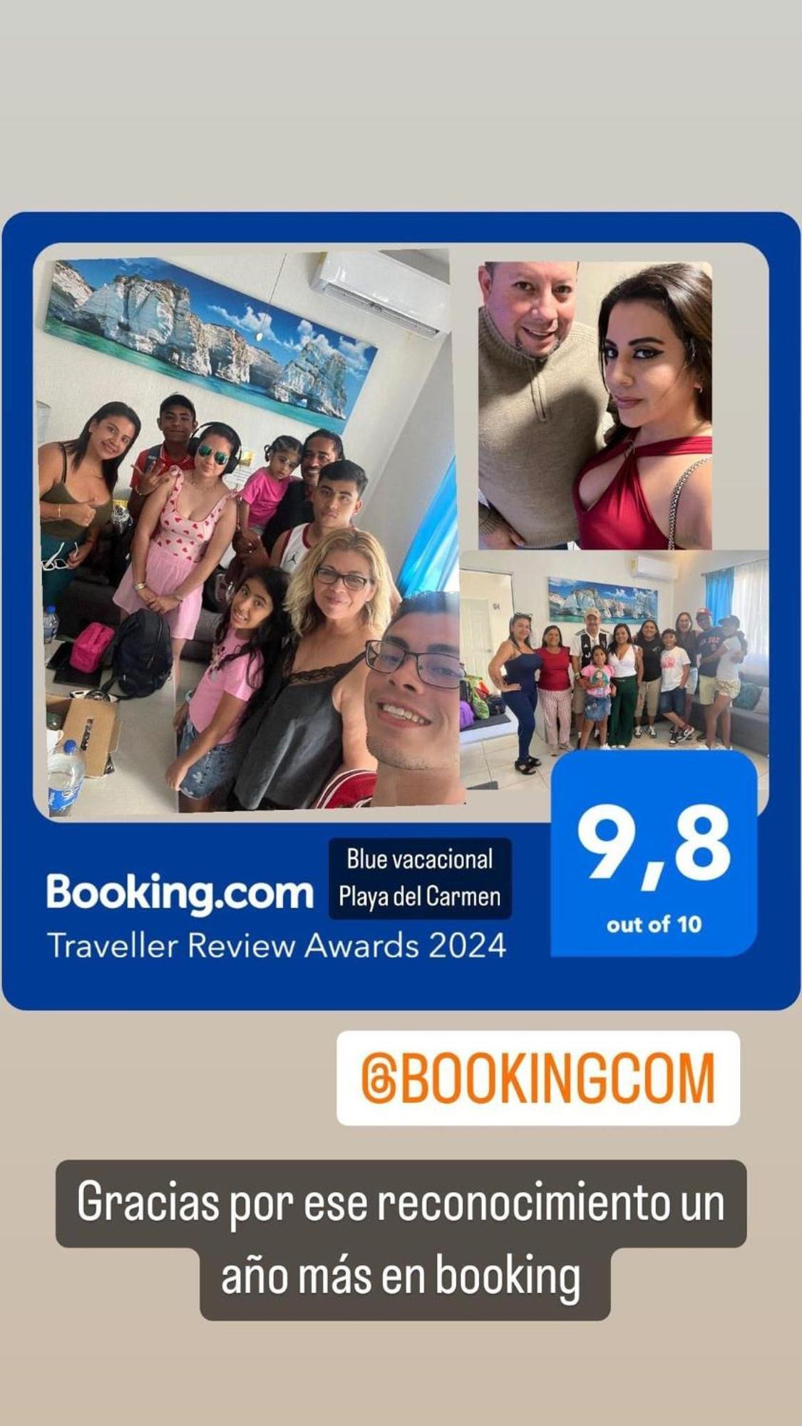 Apartament Departamento Blue Vacacional Playa del Carmen Zewnętrze zdjęcie