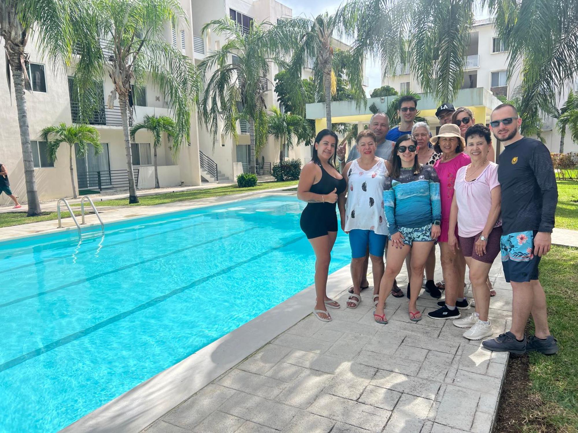 Apartament Departamento Blue Vacacional Playa del Carmen Zewnętrze zdjęcie