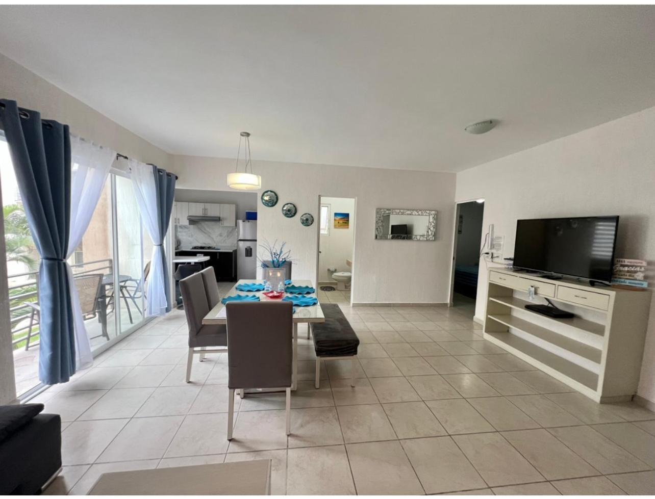 Apartament Departamento Blue Vacacional Playa del Carmen Zewnętrze zdjęcie